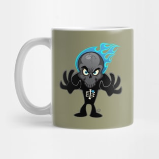 SkullyDawg Blue Flame Mug